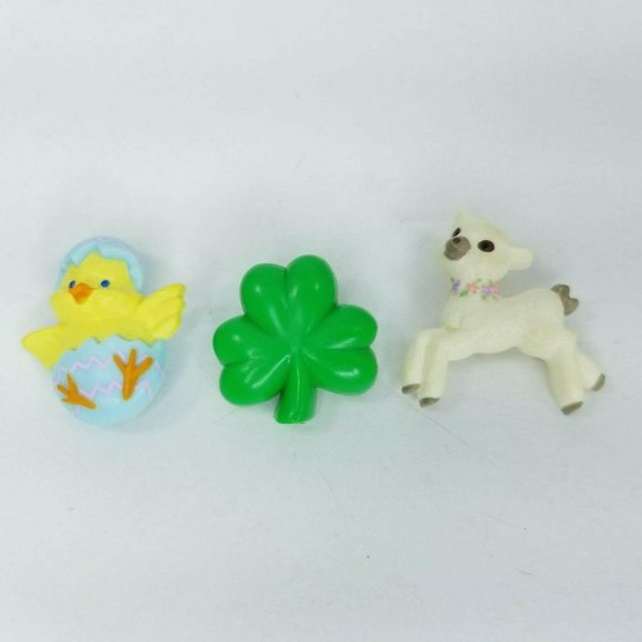Hallmark Pins Easter St Patricks Day Brooch Vtg - Picture 2 of 7
